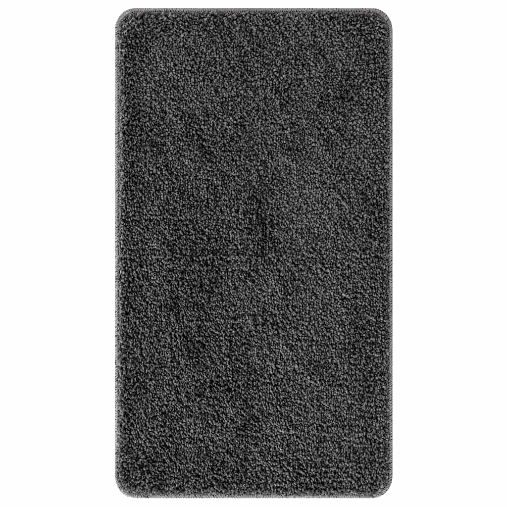 Tappetino da bagno antiscivolo Grigio scuro 70 x 120 cm PP