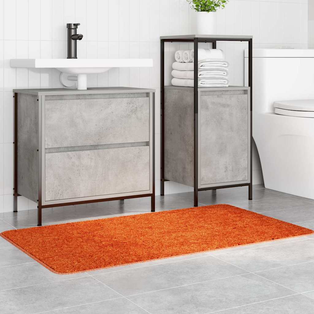 Tappetino da bagno antiscivolo Arancione 70 x 120 cm PP