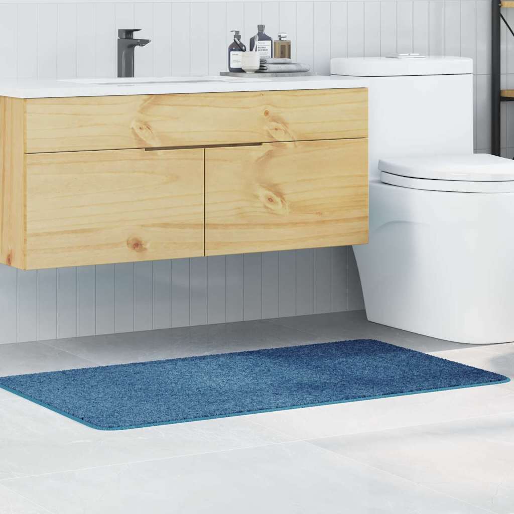 Tappetino da bagno antiscivolo Blu 70 x 120 cm PP
