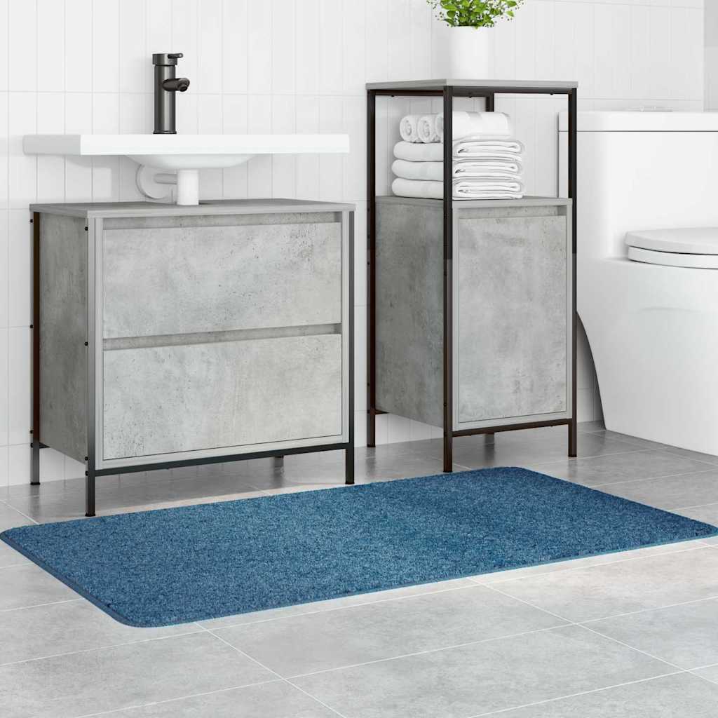 Tappetino da bagno antiscivolo Blu 70 x 120 cm PP