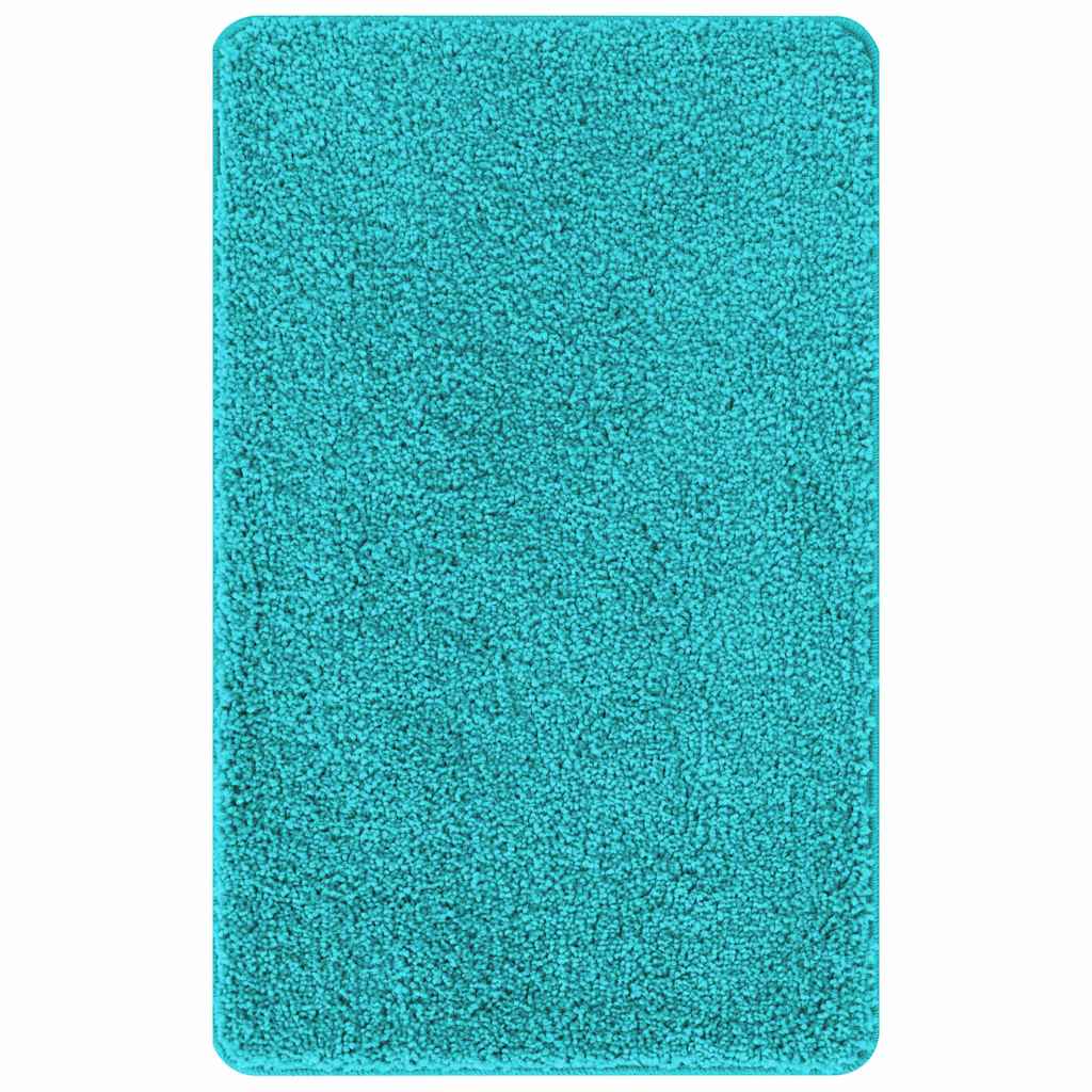 Set di tappetini antiscivolo per il bagno 2 pz Turchese PP