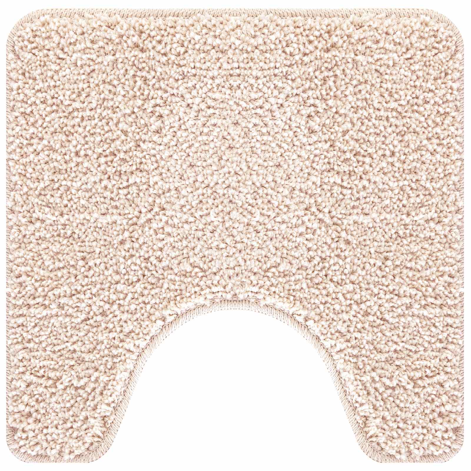 Set di tappetini antiscivolo per il bagno 3 pz Crema 50 x 80 cm