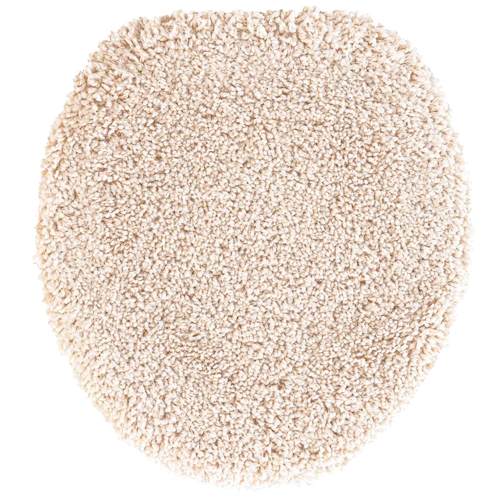 Set di tappetini antiscivolo per il bagno 3 pz Crema 50 x 80 cm