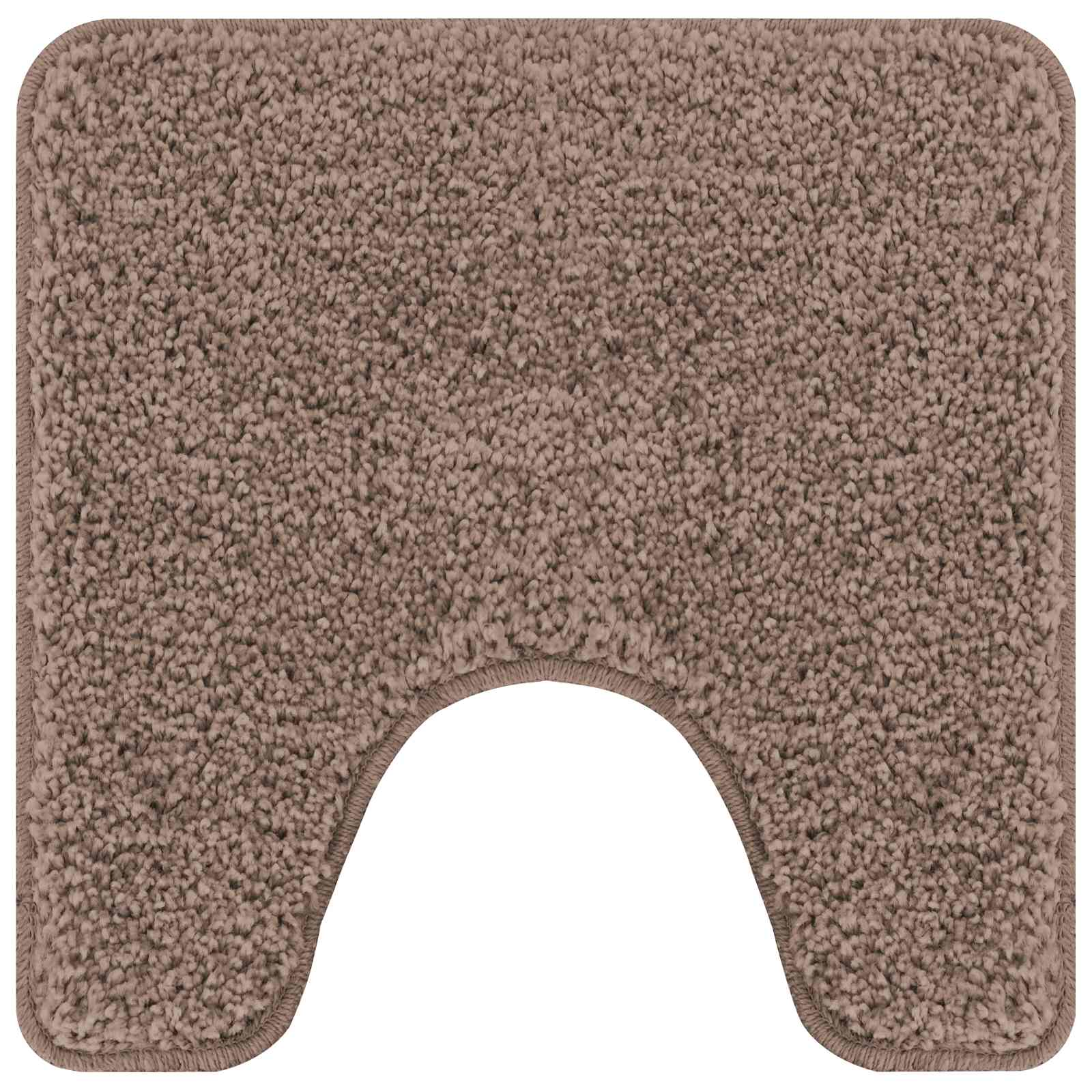 Set di tappetini antiscivolo per il bagno 3 pz Marrone PP