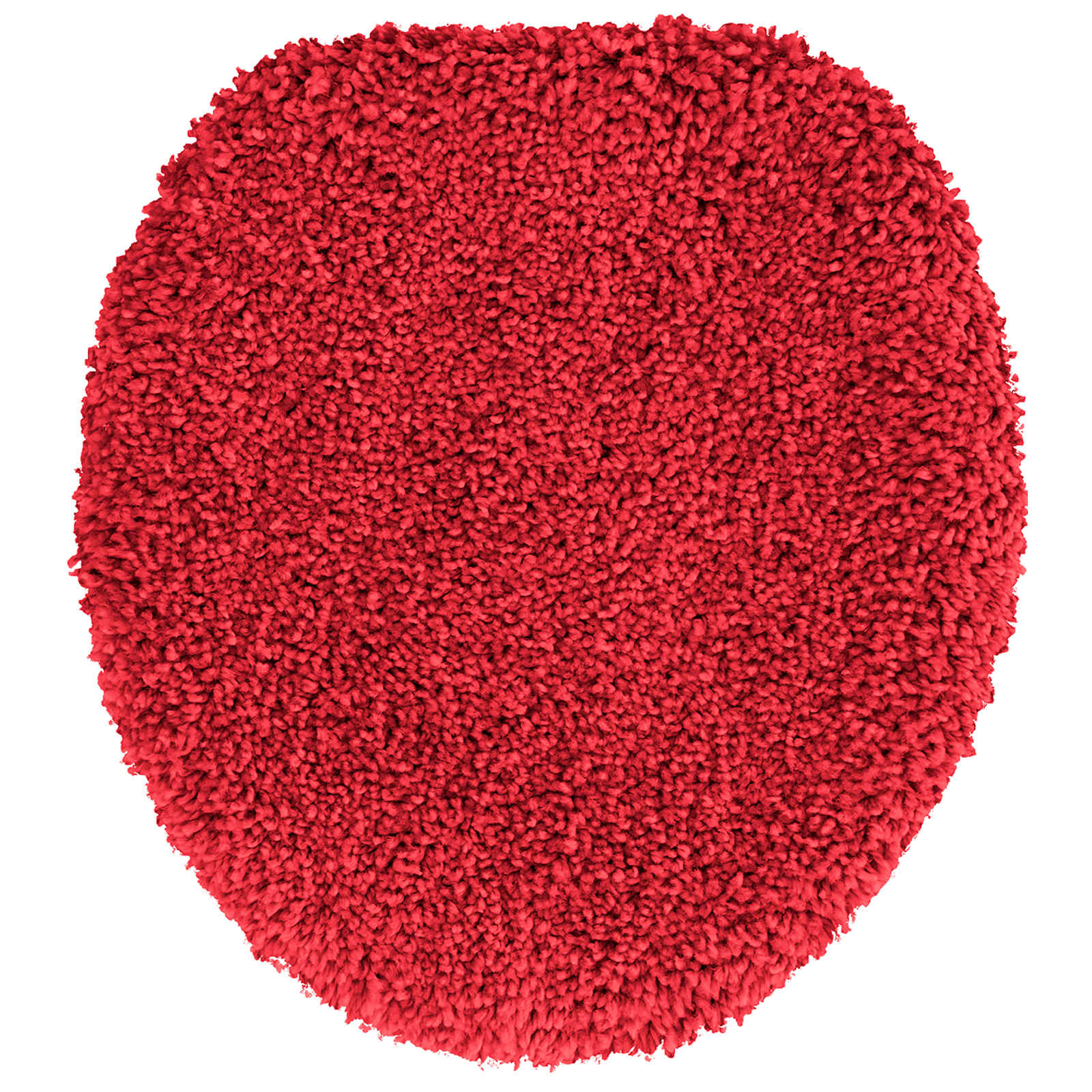 Set di tappetini antiscivolo per il bagno 3 pz Rosso 50 x 80 cm