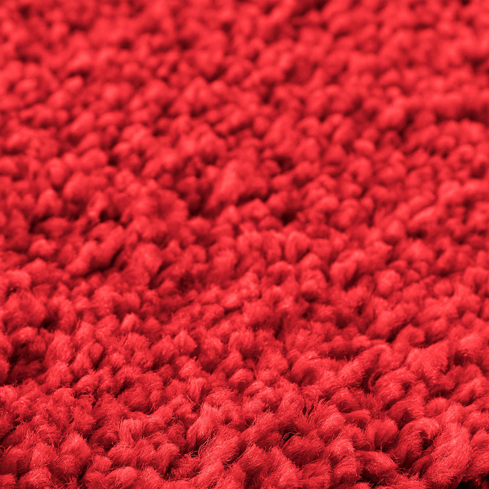 Set di tappetini antiscivolo per il bagno 3 pz Rosso 50 x 80 cm