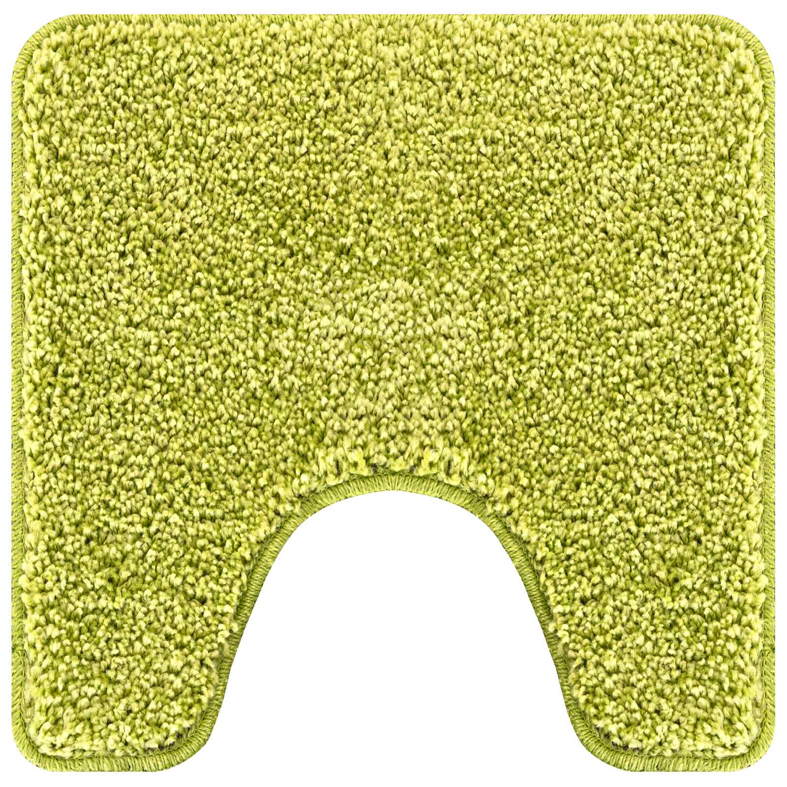 Set di tappetini antiscivolo per il bagno 3 pz Verde 50 x 80 cm