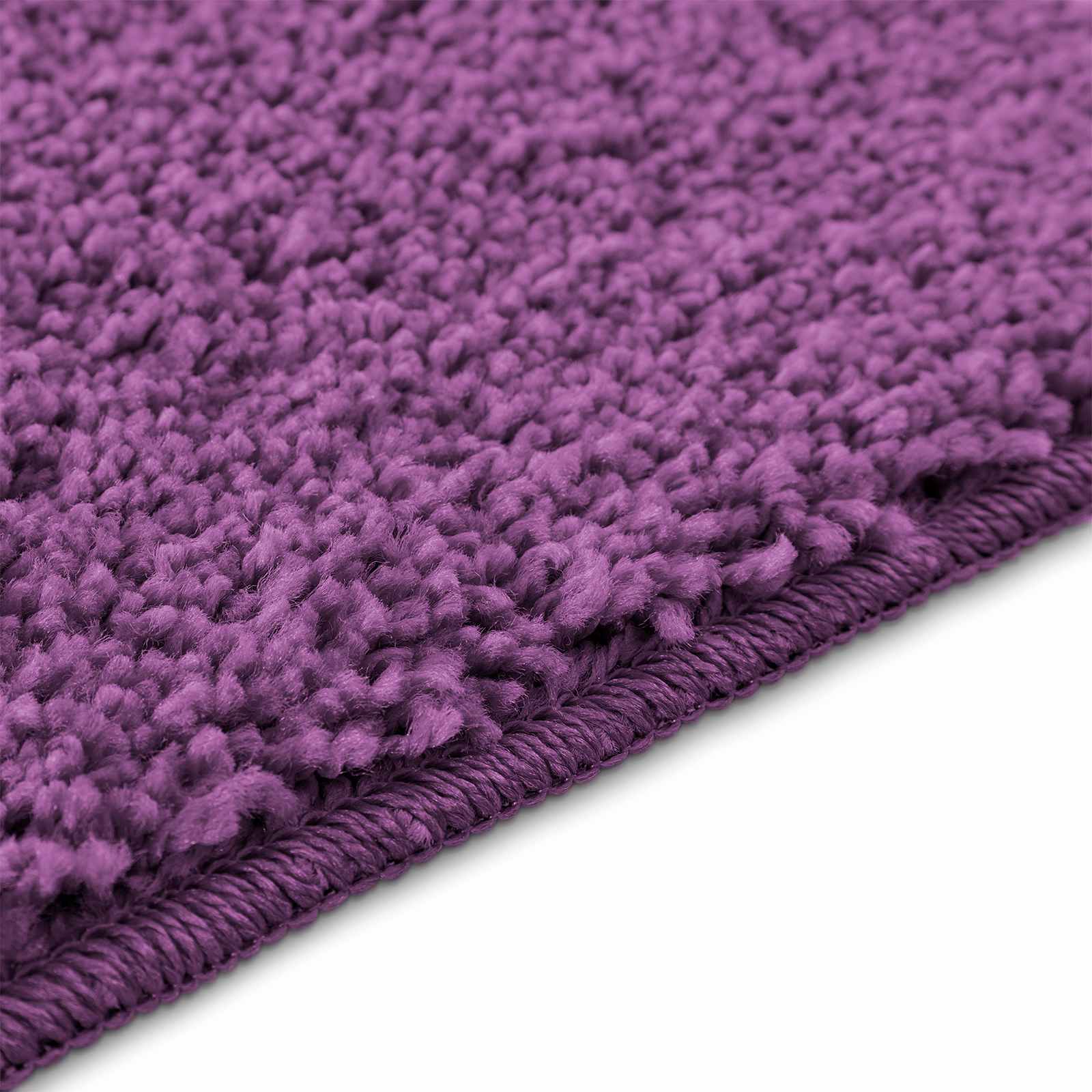 Set di tappetini antiscivolo per il bagno 3 pz Viola 50 x 80 cm