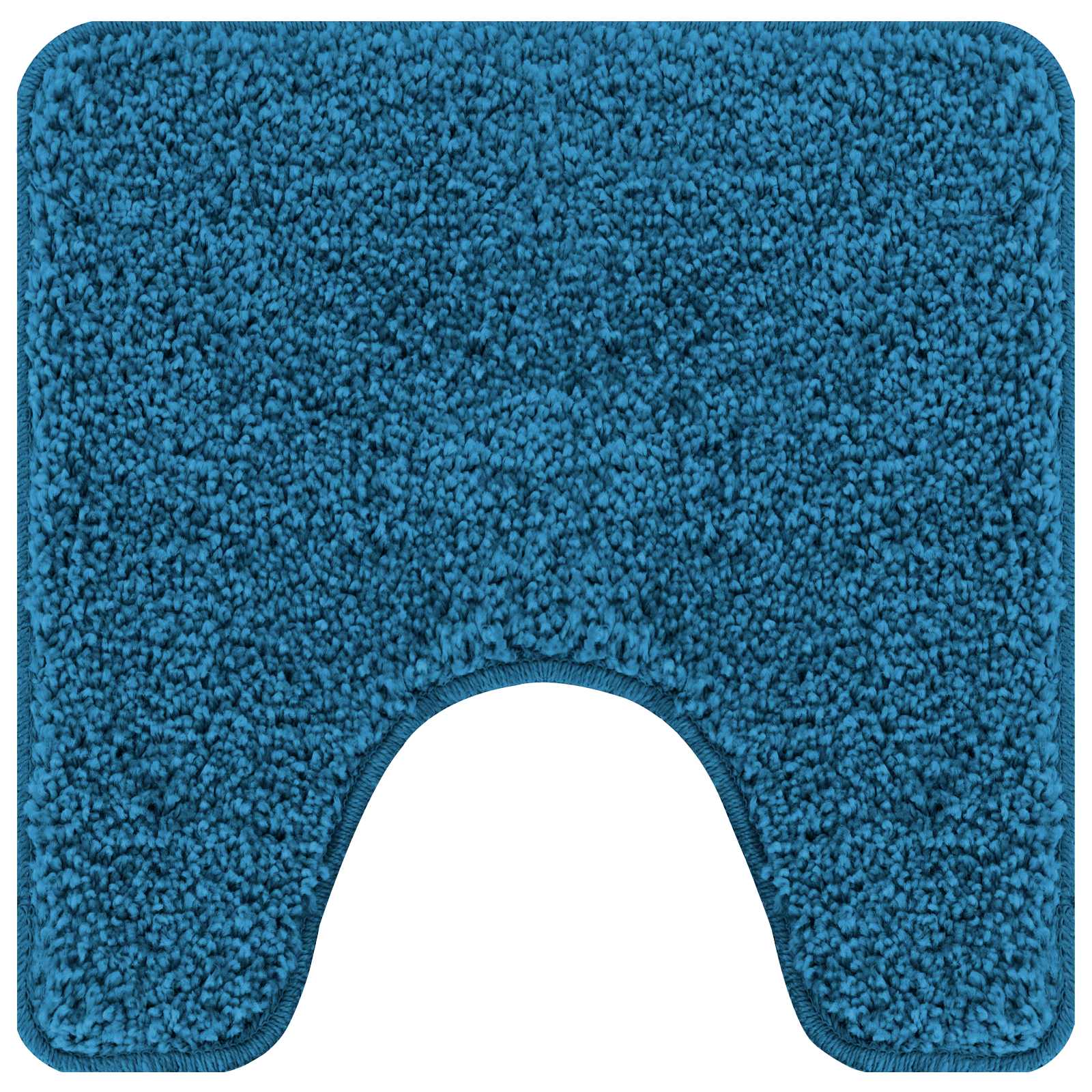 Set di tappetini antiscivolo per il bagno 3 pz Blu 50 x 80 cm