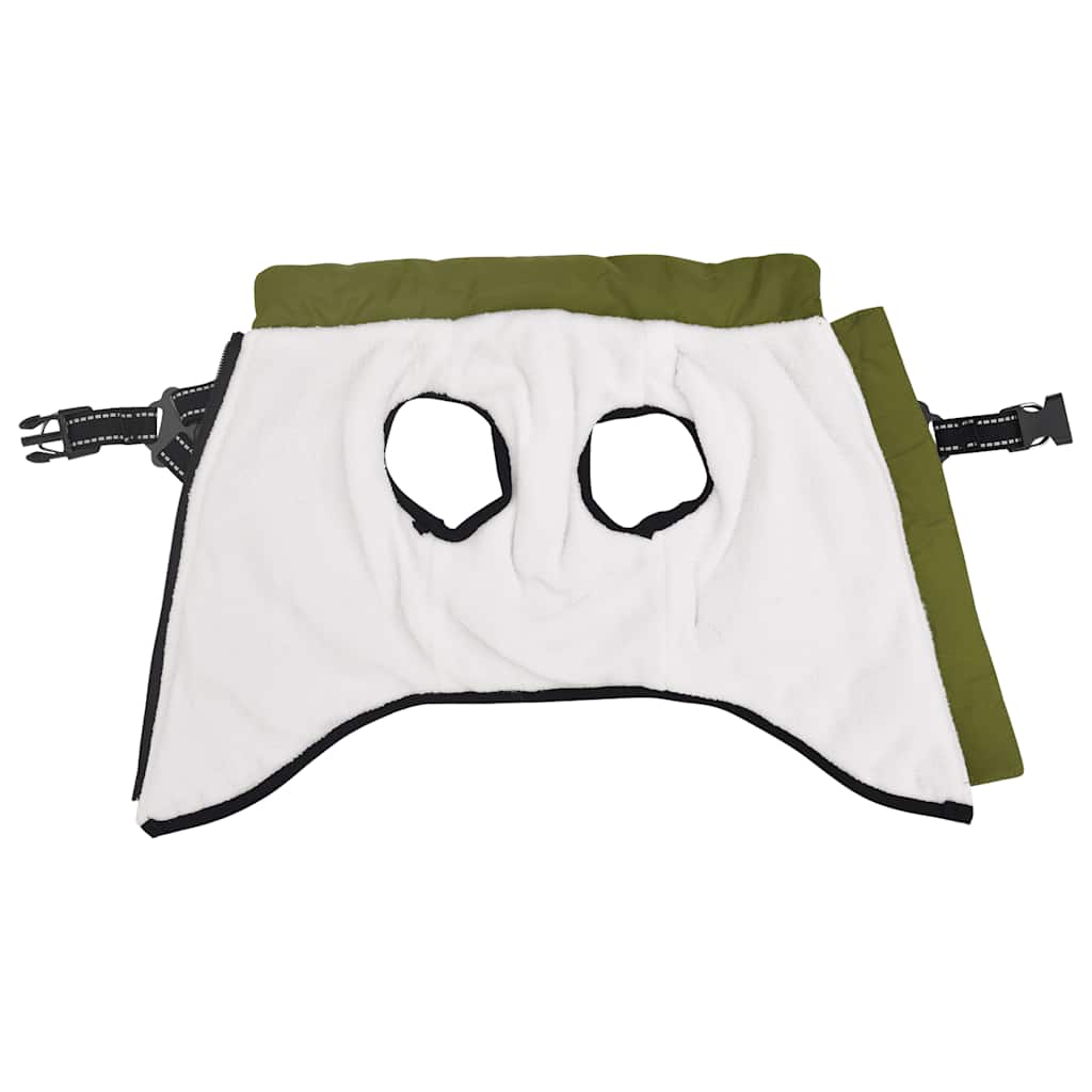 Cappotto Cani Imbracatura Impermeabile Riflettente Verde L28