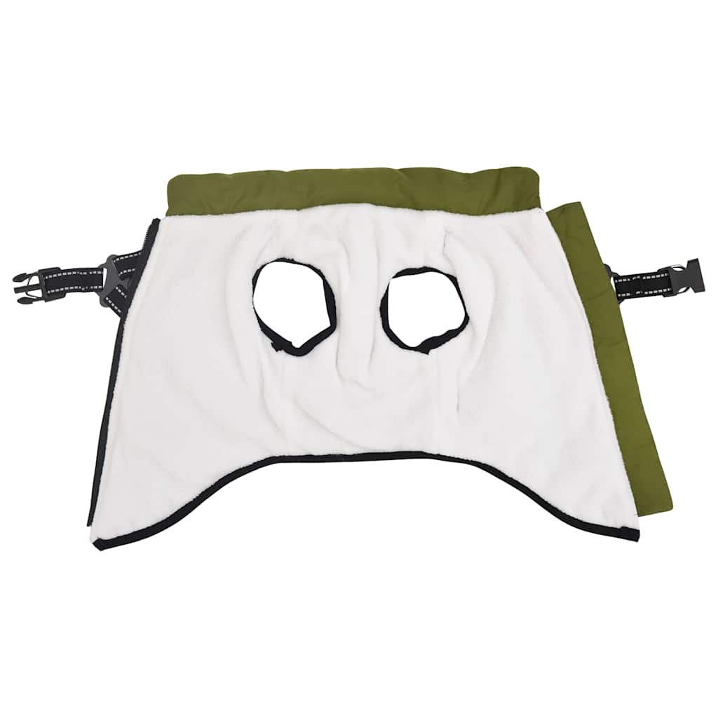 Cappotto Cani Imbracatura Impermeabile Riflettente Verde L32