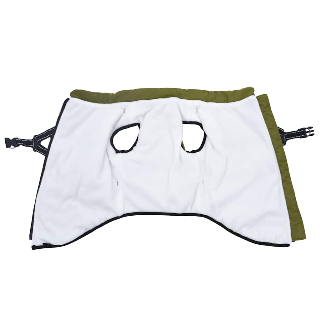 Cappotto Cani Imbracatura Impermeabile Riflettente Verde L52