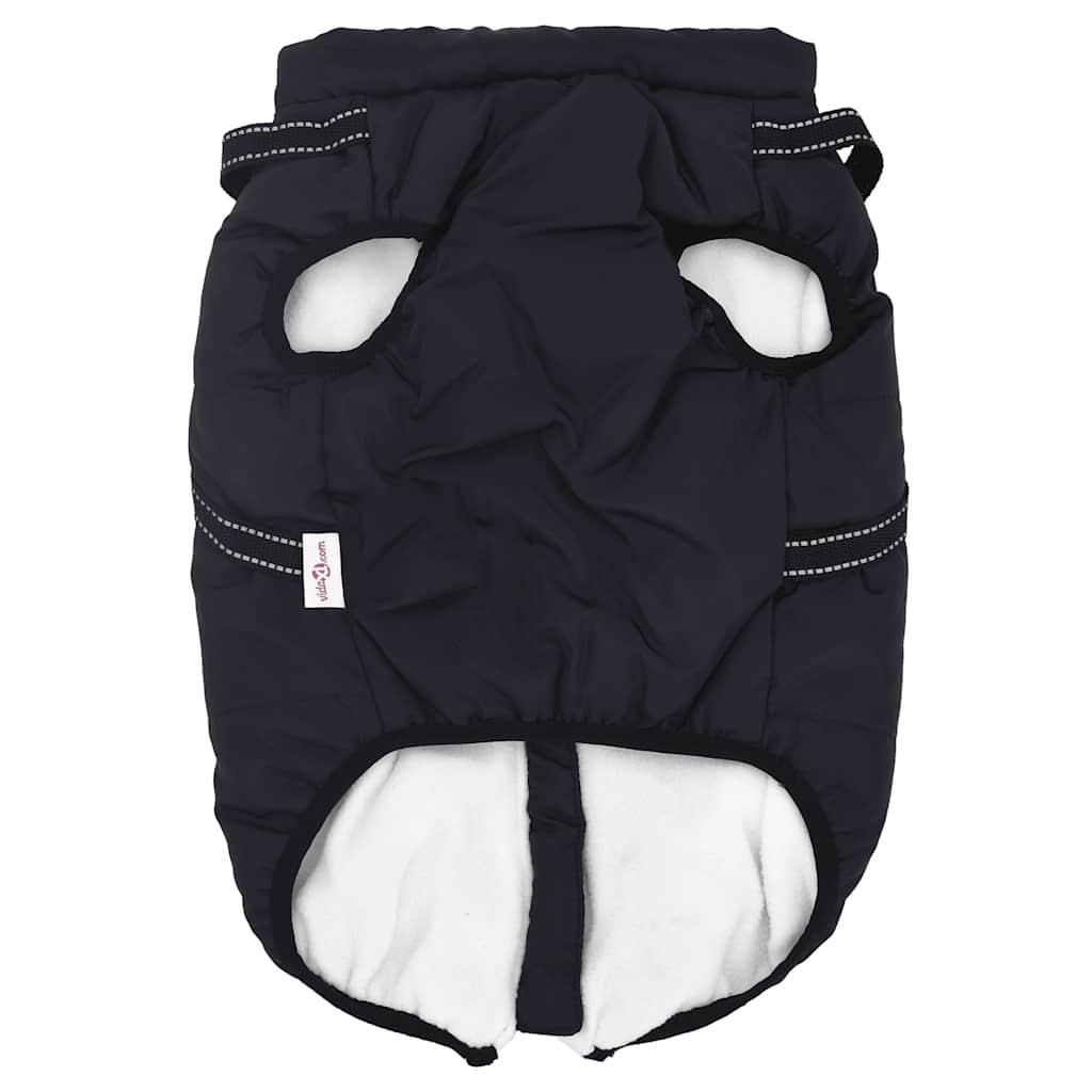 Cappotto Cani Imbracatura Impermeabile Riflettente Blu Navy L52