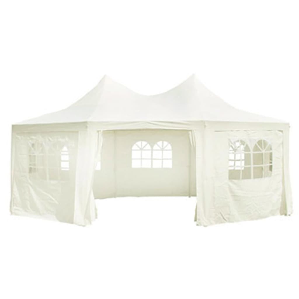 Copertura per tende da giardino 6 x 4,5 x 3 m Crema Tessuto