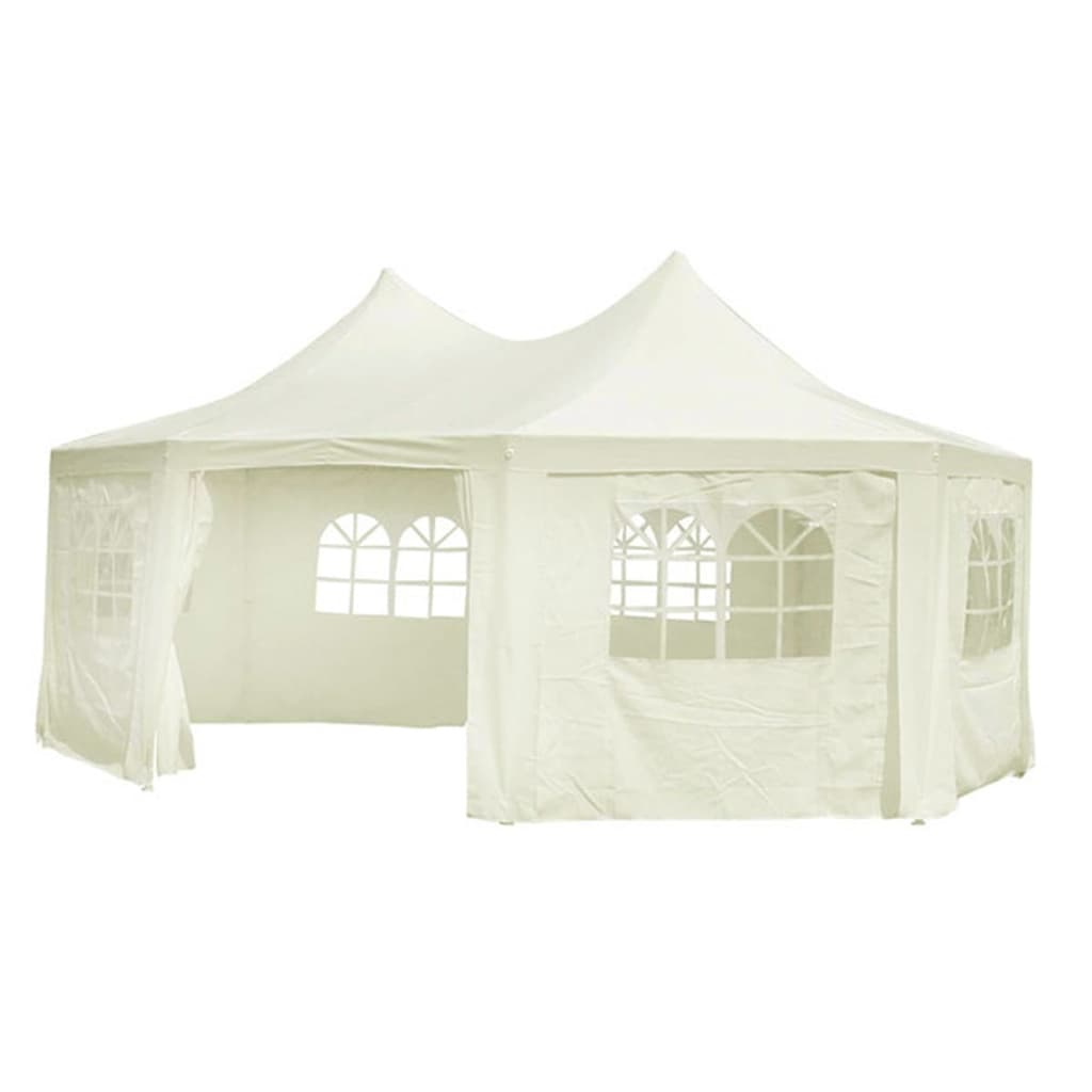 Copertura per tende da giardino 6 x 4,5 x 3 m Crema Tessuto