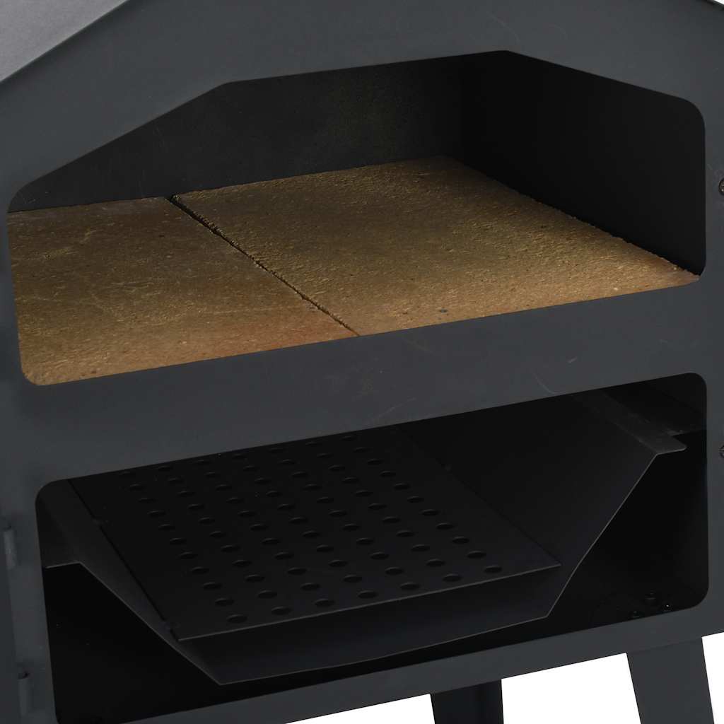 Forno Pizza da Esterno a Carbonella con 2 Pietre Refrattarie