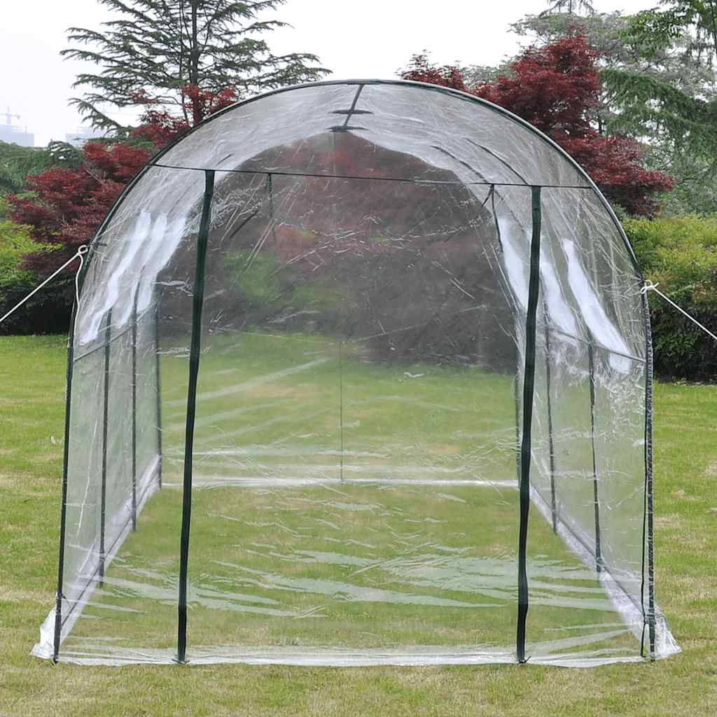 Serra Esterna con Ampia Cabina Portatile per Piante da Giardino