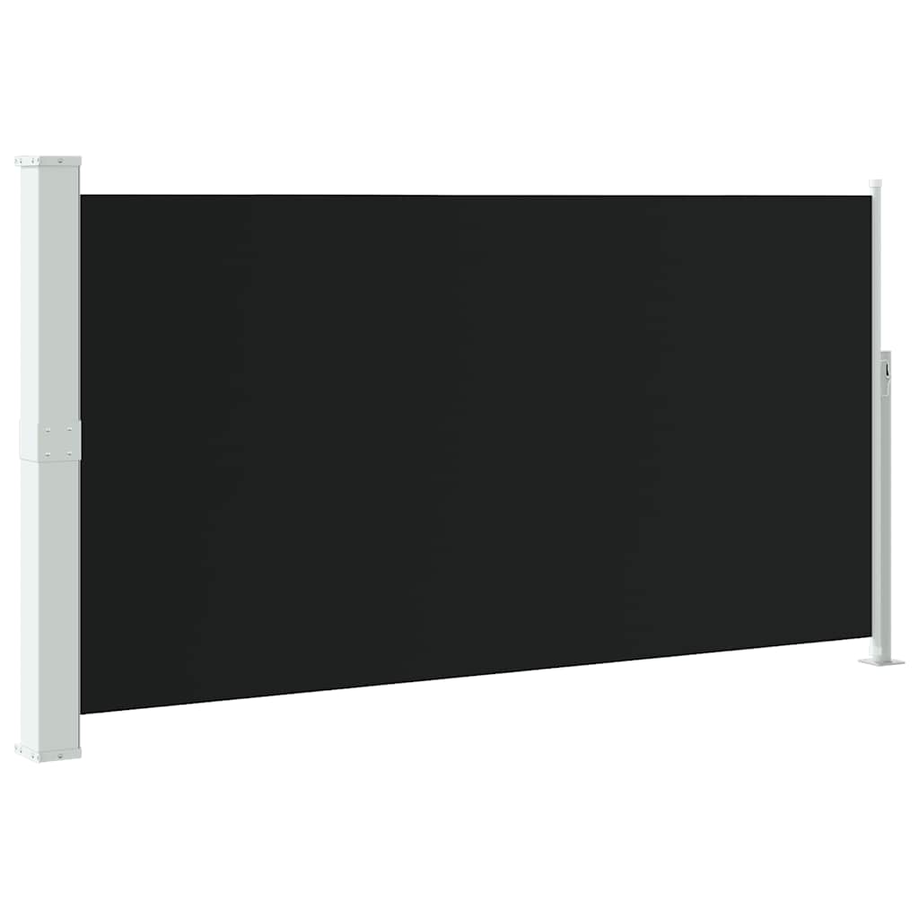 Tendalino Laterale per Patio Terrazzo 160 x 300 cm Nero