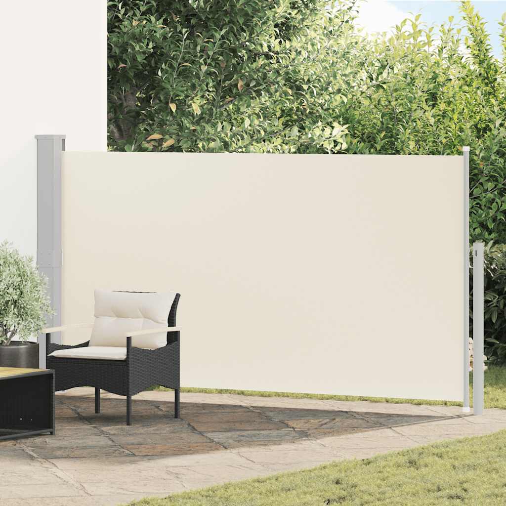 Tendalino Laterale per Patio Terrazzo 160 x 300 cm Crema