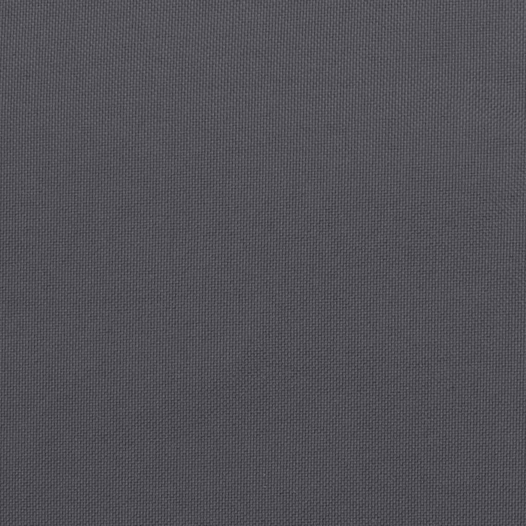 Cuscino per Pallet 50 x 50 x 12 cm Grigio in Tessuto