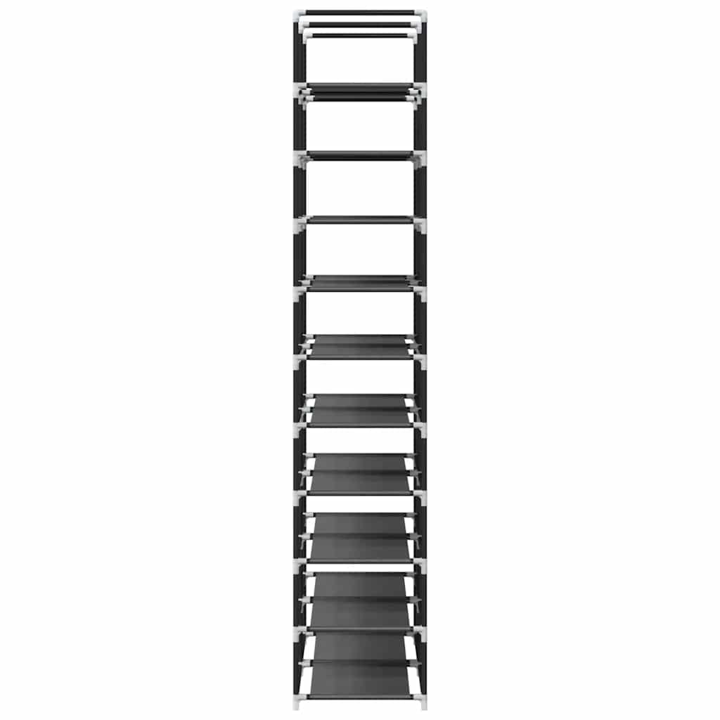 Scarpiere a 10 Livelli 2 pz 33x33x174 cm in Tessuto Non Tessuto