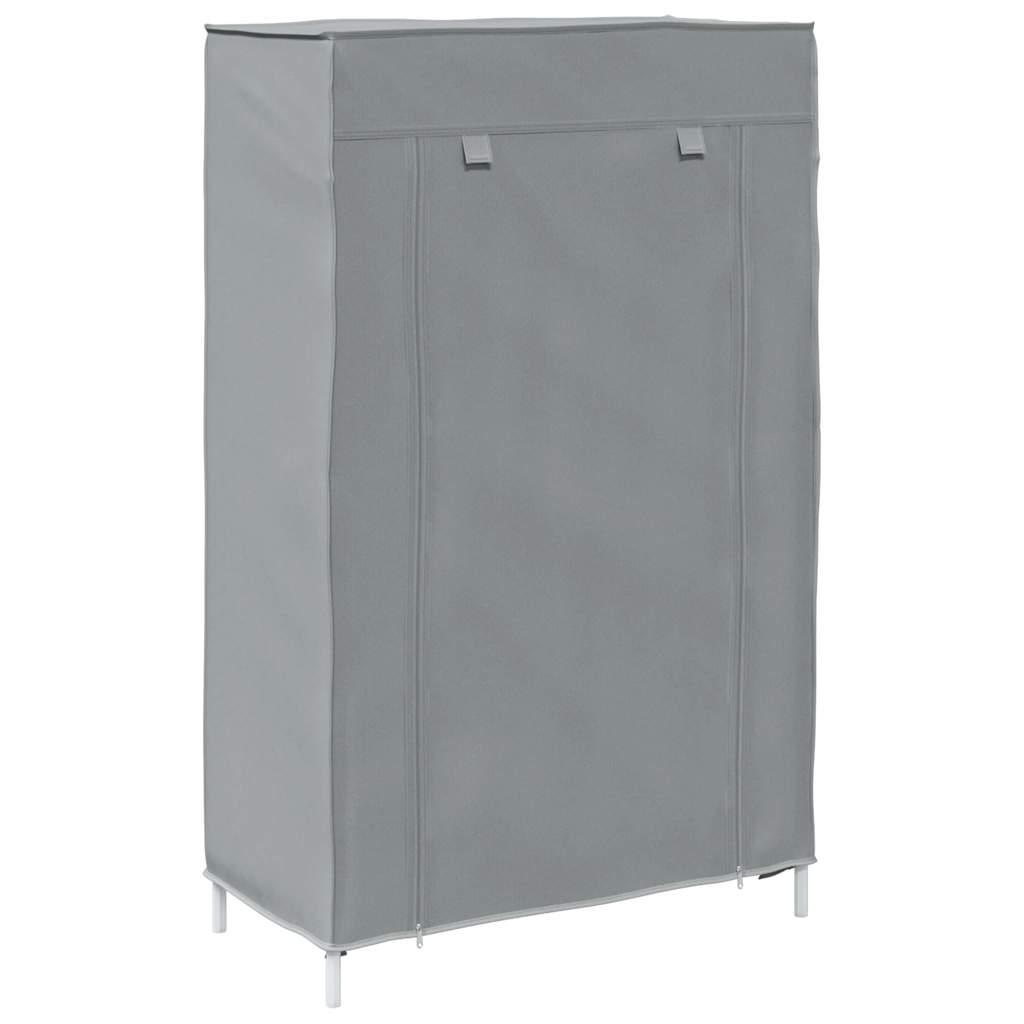 Scarpiera Grigio 60,5x30x97 cm in Tessuto Non Tessuto