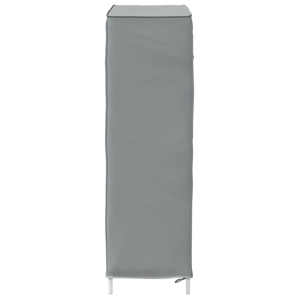 Scarpiera Grigio 60,5x30x97 cm in Tessuto Non Tessuto