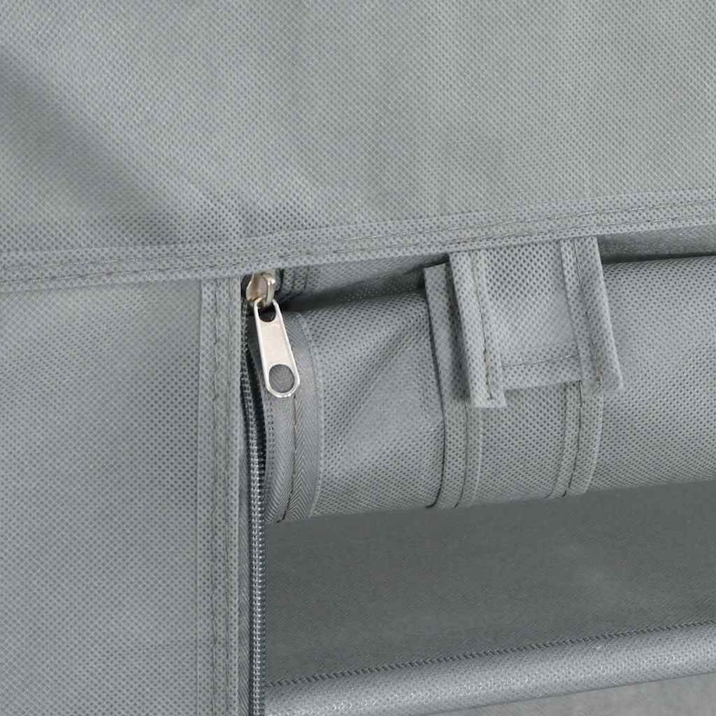 Scarpiera Grigio 60,5x30x97 cm in Tessuto Non Tessuto