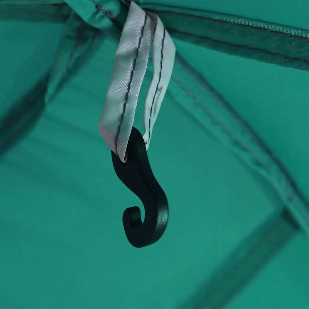 Tenda da piscina con Patta Rimovibile&Pareti in Rete 512x458 cm