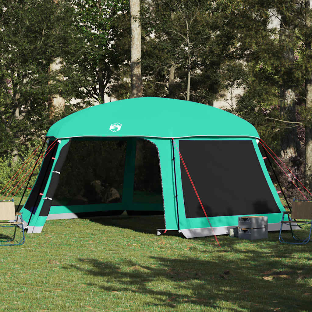 Tenda da piscina con Patta Rimovibile&Pareti in Rete 618x532 cm