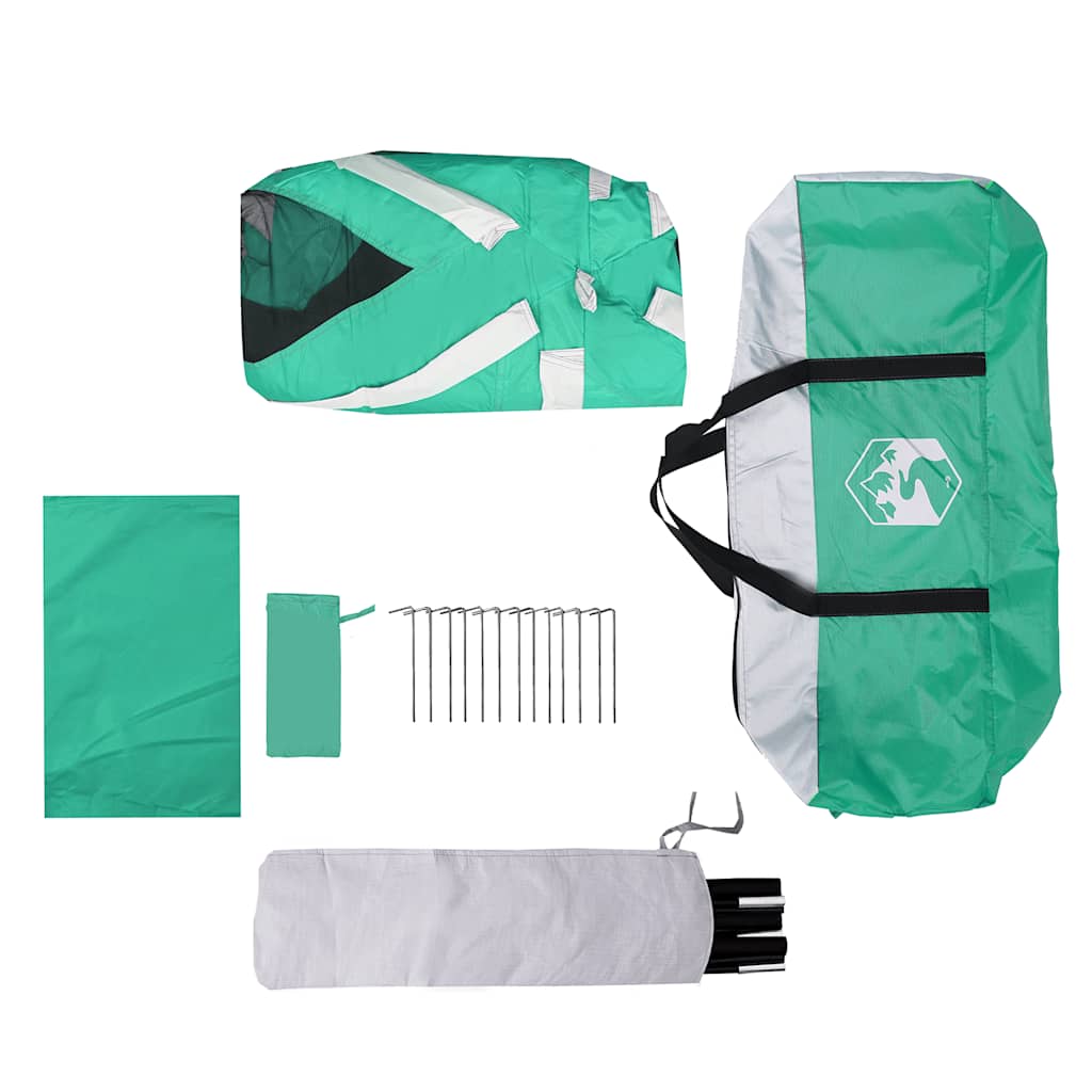 Tenda da piscina con Patta Rimovibile&Pareti in Rete 618x532 cm