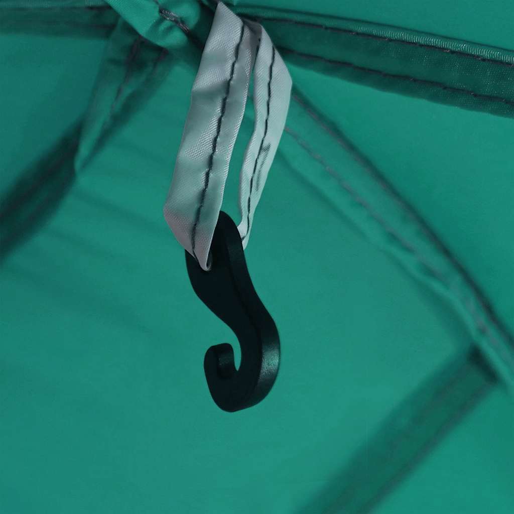 Tenda da piscina con Patta Rimovibile&Pareti in Rete 618x532 cm
