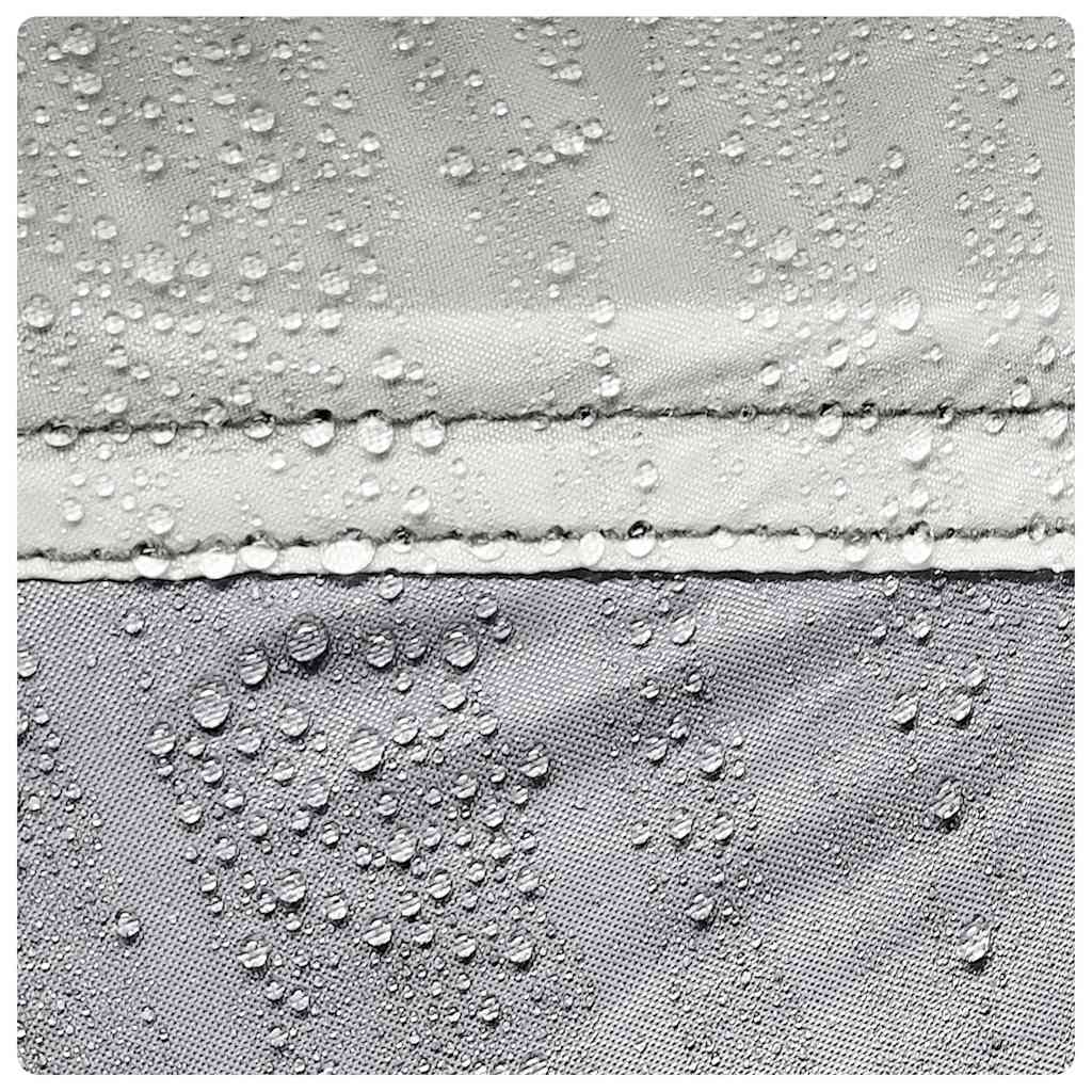 Tenda da piscina con Patta Rimovibile&Pareti in Rete 670x590 cm