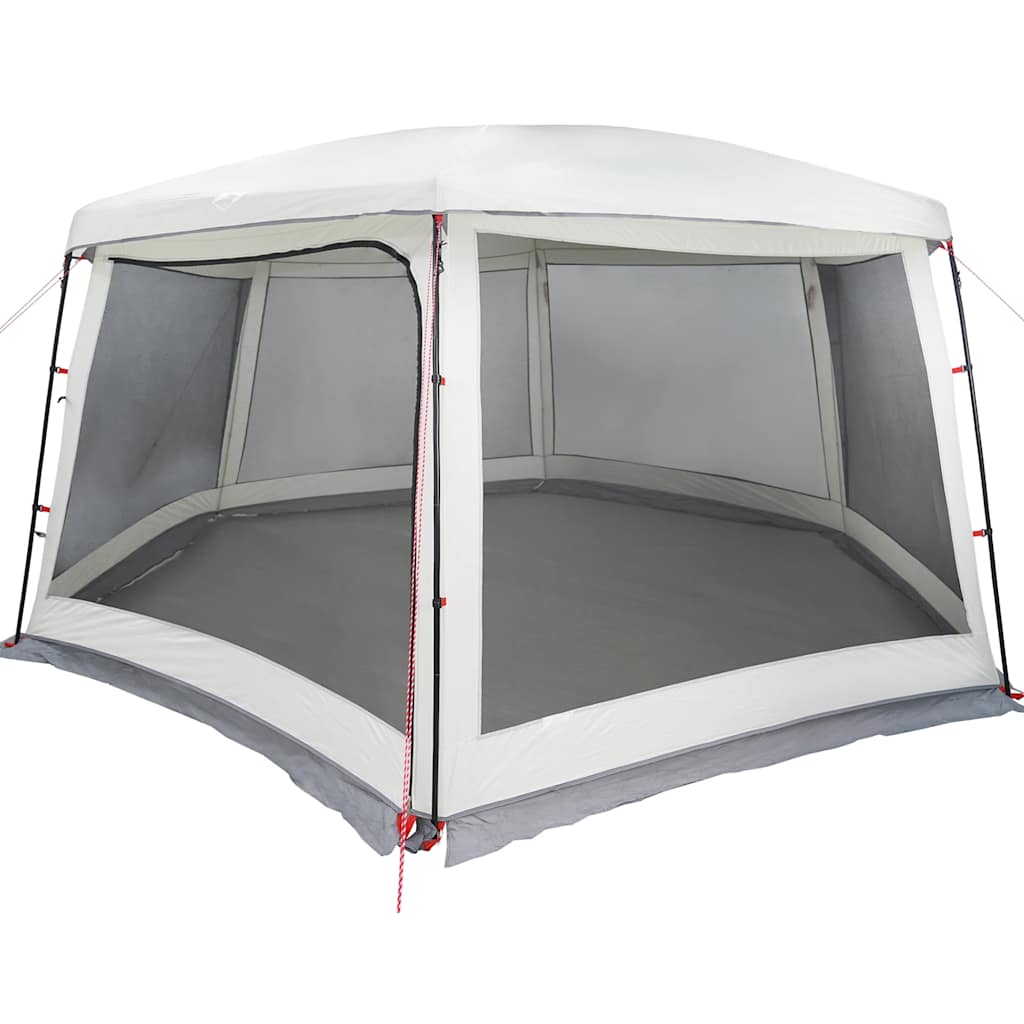 Tenda da piscina con Patta Rimovibile&Pareti in Rete 670x590 cm