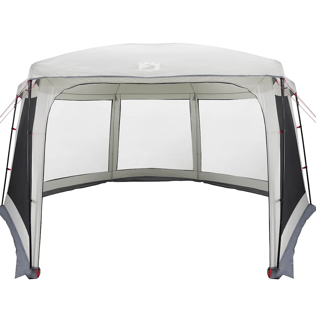 Tenda da piscina con Patta Rimovibile&Pareti in Rete 670x590 cm