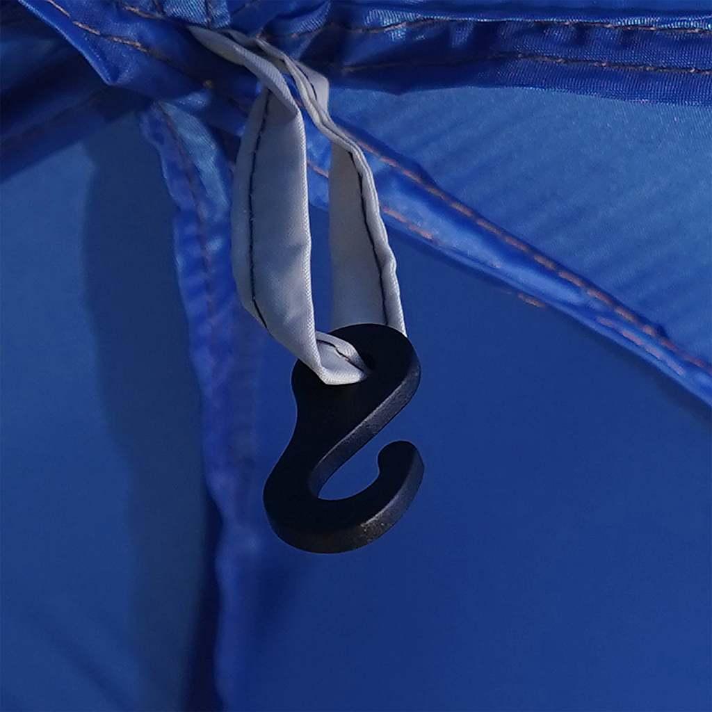 Tenda da piscina con Patta Rimovibile&Pareti in Rete 510x510 cm