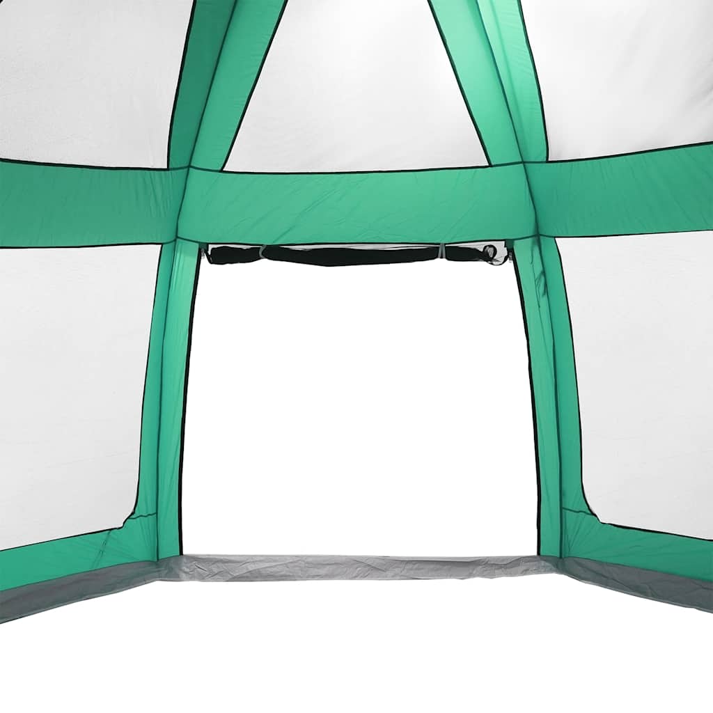 Tenda da piscina con Patta Rimovibile&Pareti in Rete 510x510 cm