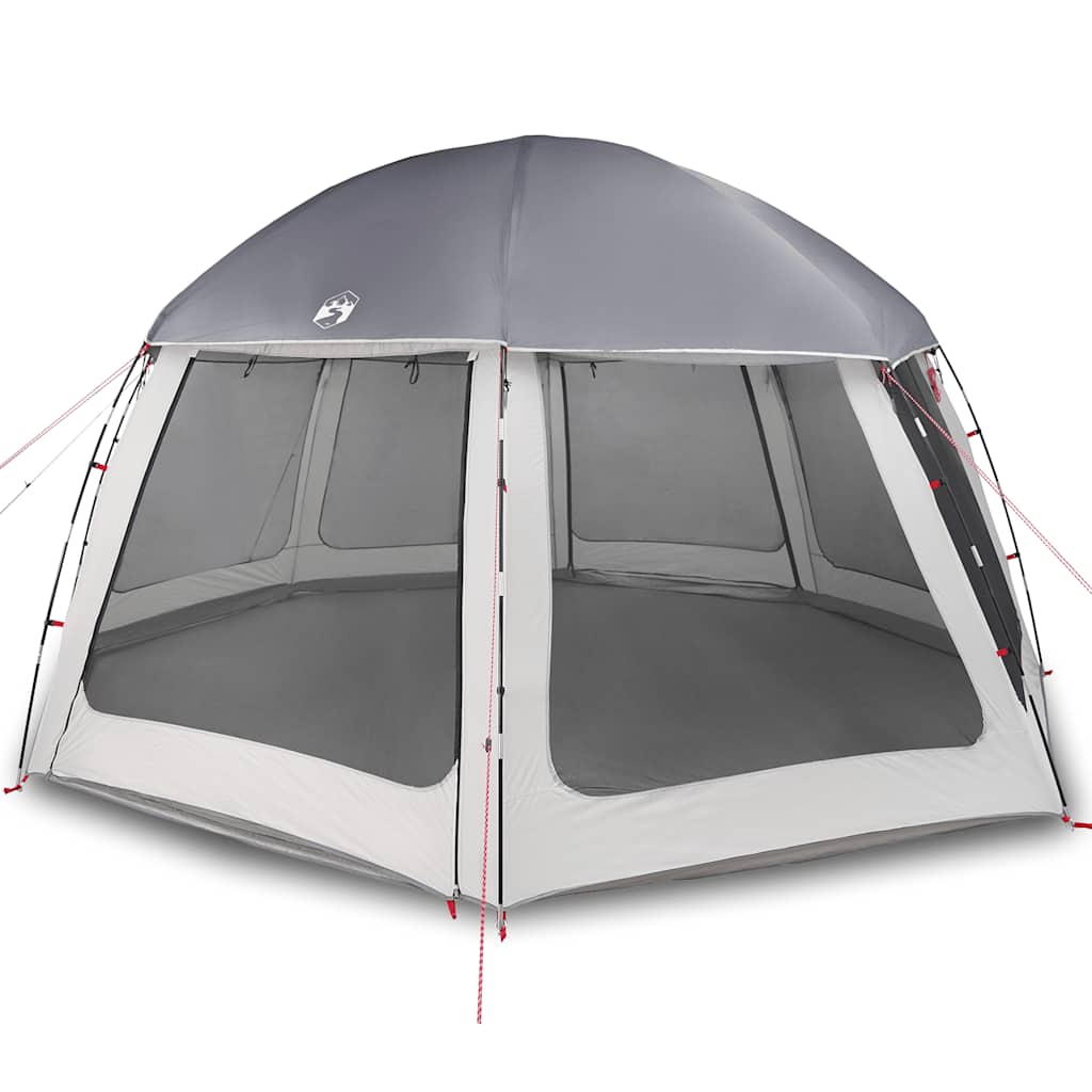 Tenda da piscina con Patta Rimovibile&Pareti in Rete 510x510 cm