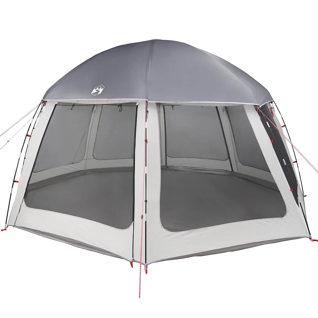 Tenda da piscina con Patta Rimovibile&Pareti in Rete 510x510 cm