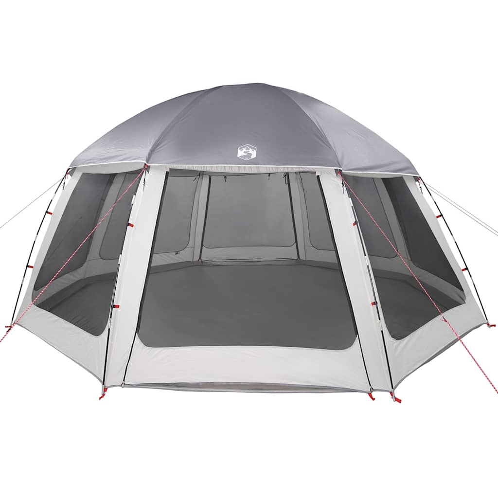 Tenda da piscina con Patta Rimovibile&Pareti in Rete 510x510 cm