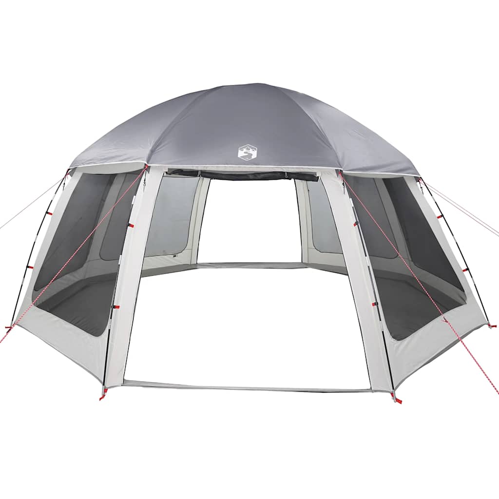 Tenda da piscina con Patta Rimovibile&Pareti in Rete 510x510 cm
