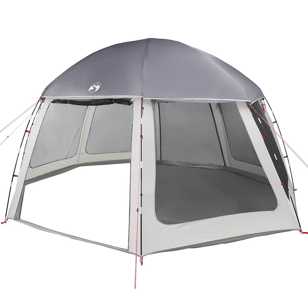 Tenda da piscina con Patta Rimovibile&Pareti in Rete 510x510 cm