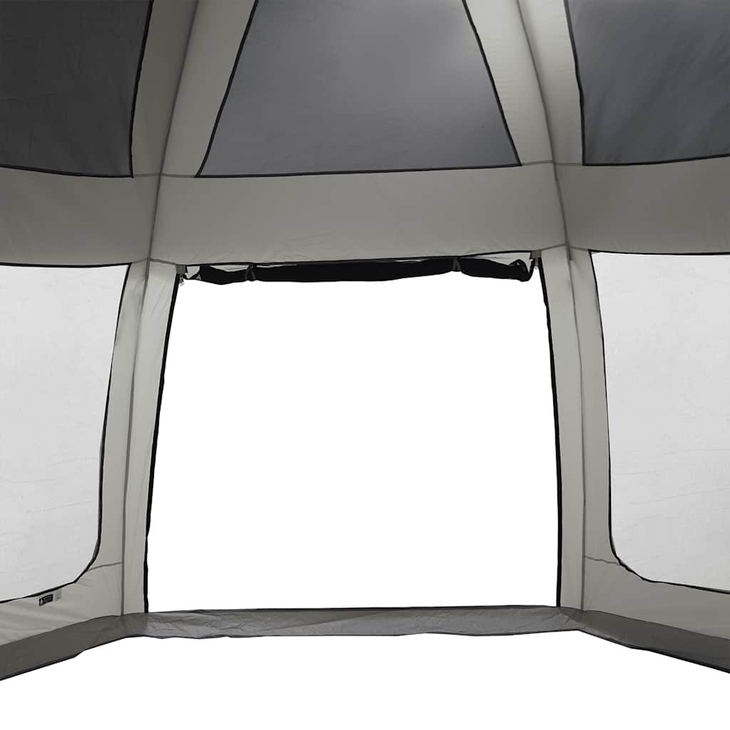 Tenda da piscina con Patta Rimovibile&Pareti in Rete 510x510 cm