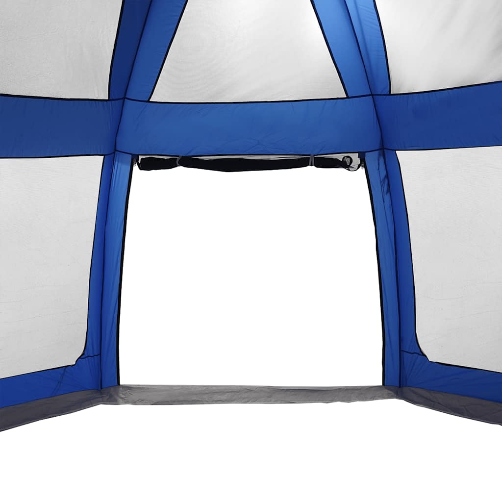 Tenda da piscina con Patta Rimovibile&Pareti in Rete 612x612 cm
