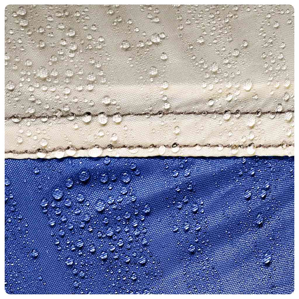 Tenda da piscina con Patta Rimovibile&Pareti in Rete 690x690 cm