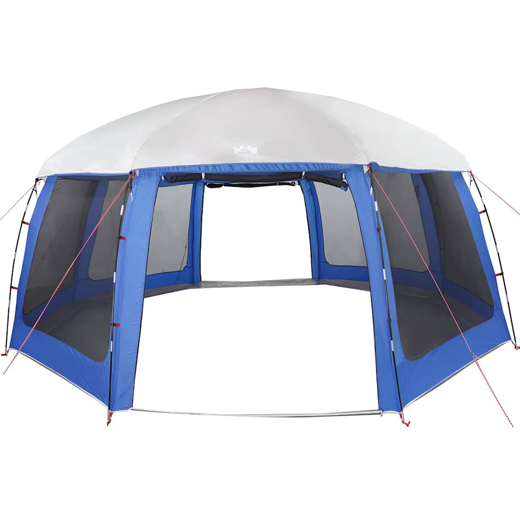 Tenda da piscina con Patta Rimovibile&Pareti in Rete 690x690 cm