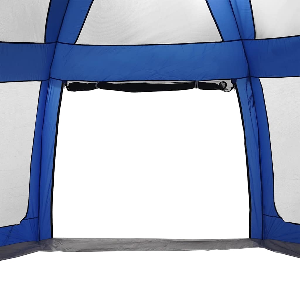 Tenda da piscina con Patta Rimovibile&Pareti in Rete 690x690 cm