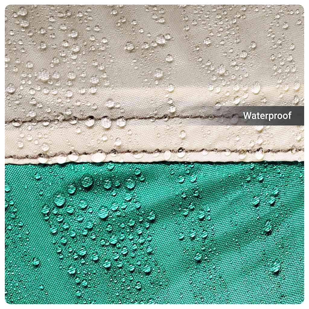 Tenda da piscina con Patta Rimovibile&Pareti in Rete 690x690 cm