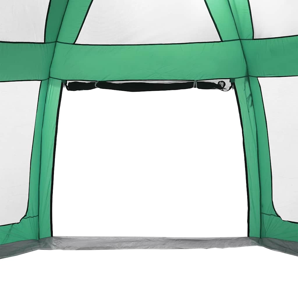 Tenda da piscina con Patta Rimovibile&Pareti in Rete 690x690 cm