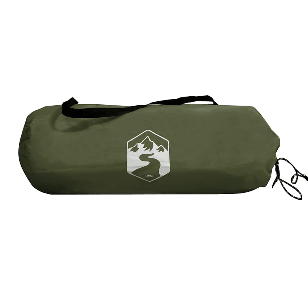 Tenda da Pesca per 3 Persone Verde Oliva Impermeabile
